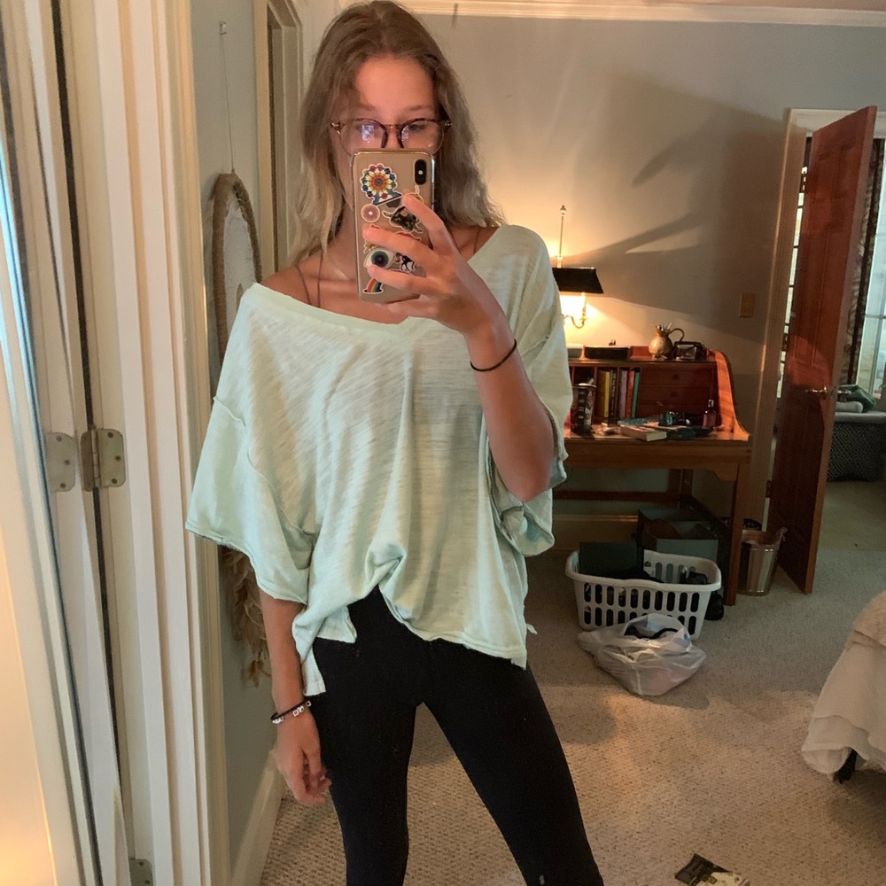 Free people over sized top